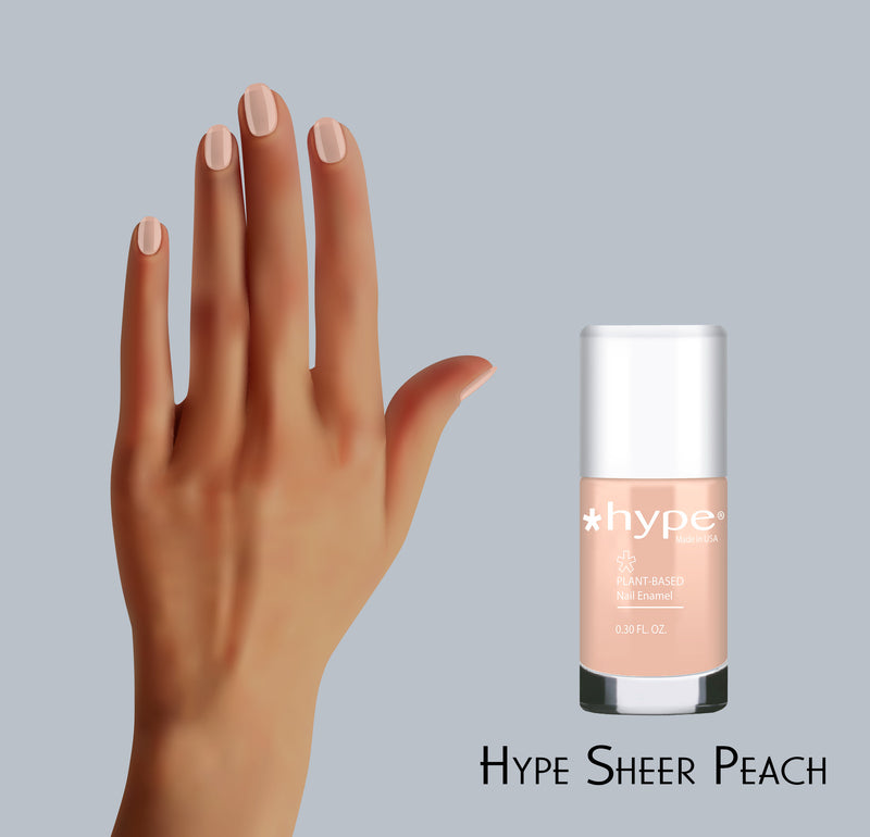 33 Sheer Peach *Hype Nail Polish