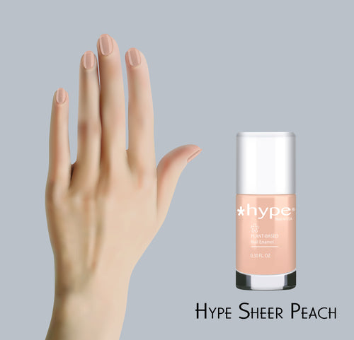 33 Sheer Peach *Hype Nail Polish